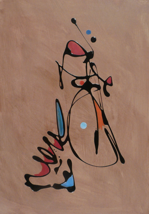 Abstract Personage by Clemente Mimun