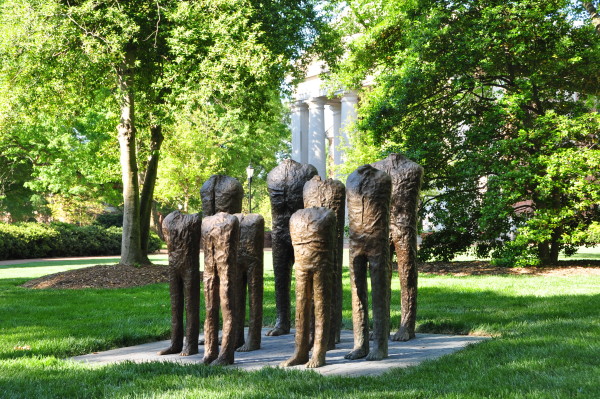 The Group Of Ten by Magdalena Abakanowicz