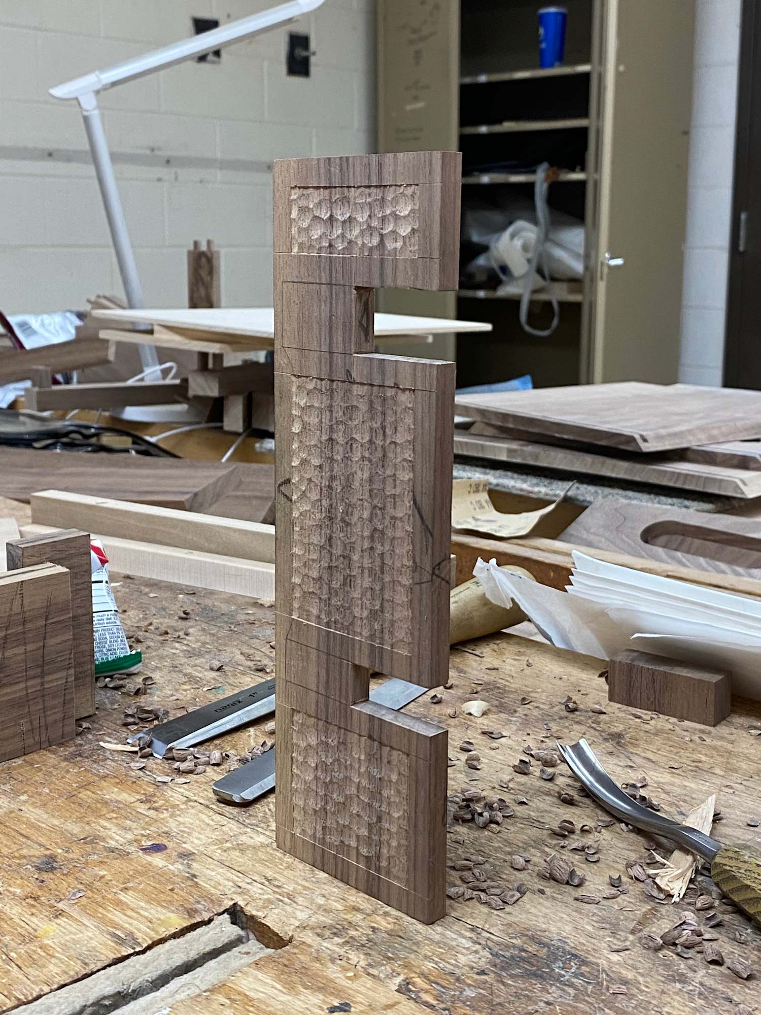 Carved Shelf progress 2