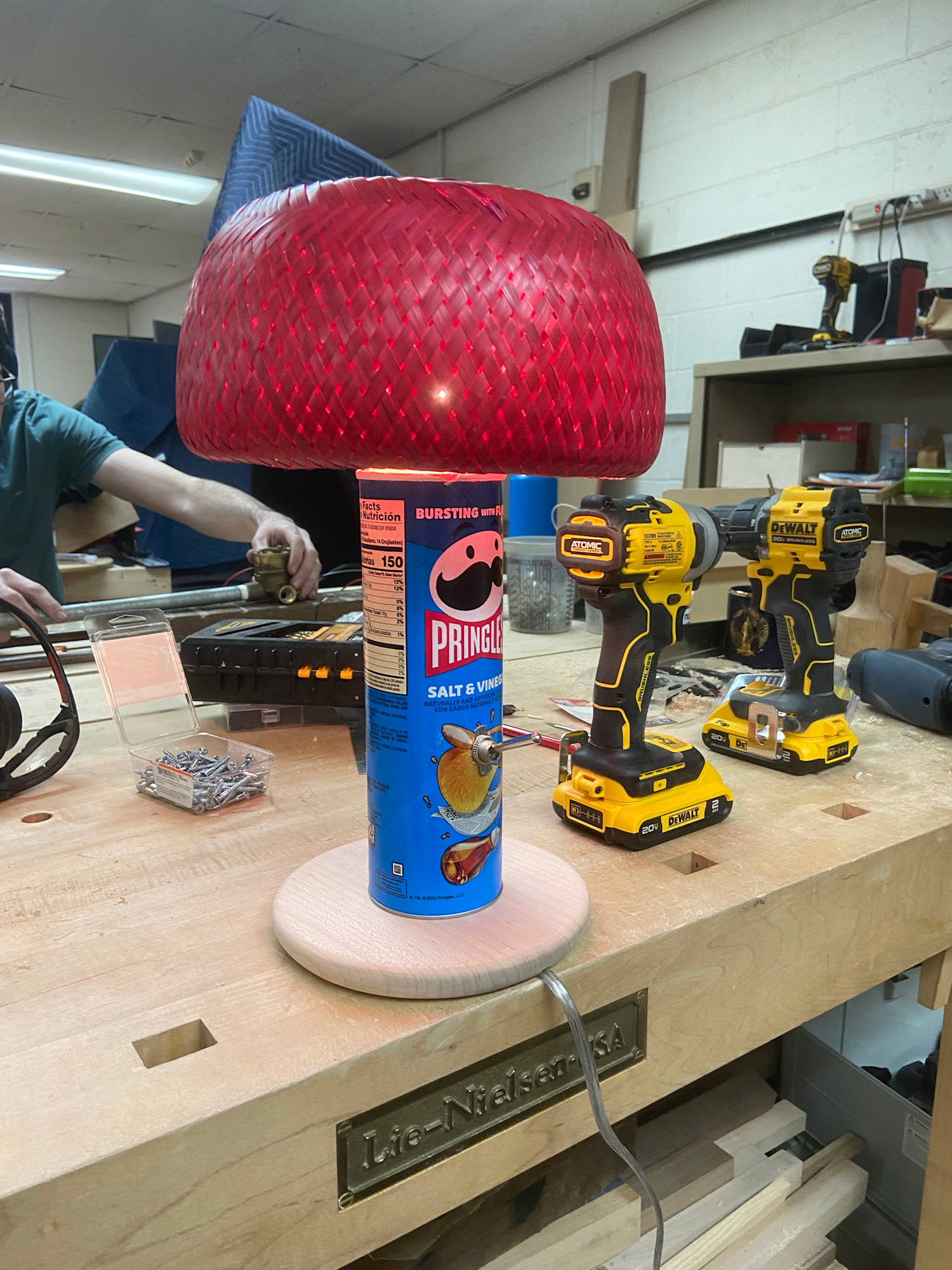 Found Object Lamp