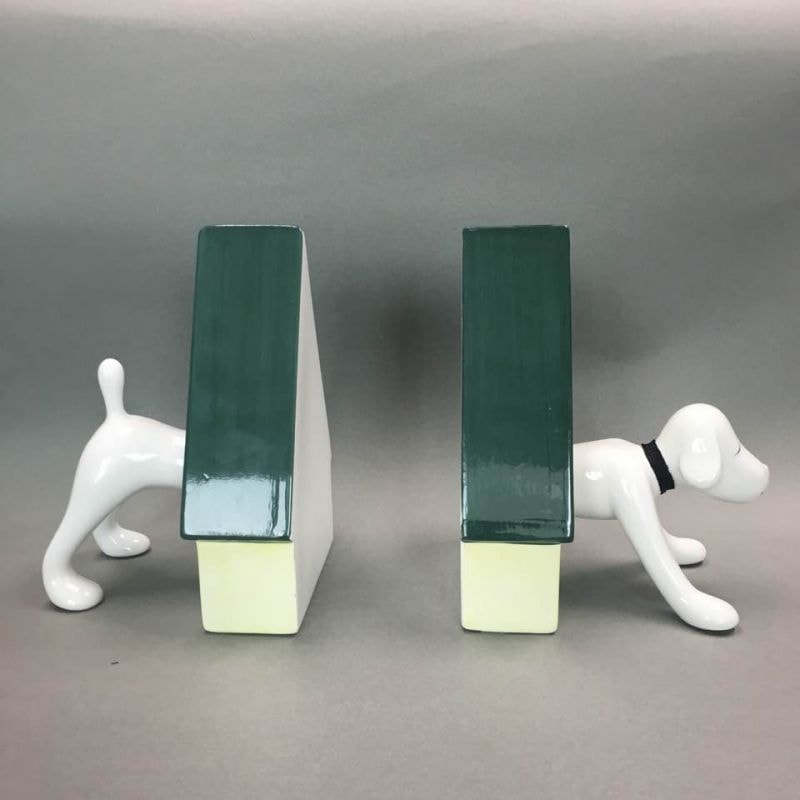 奈良美智狗狗書架puppy Bookends From The Collection Of Donna Artwork Archive