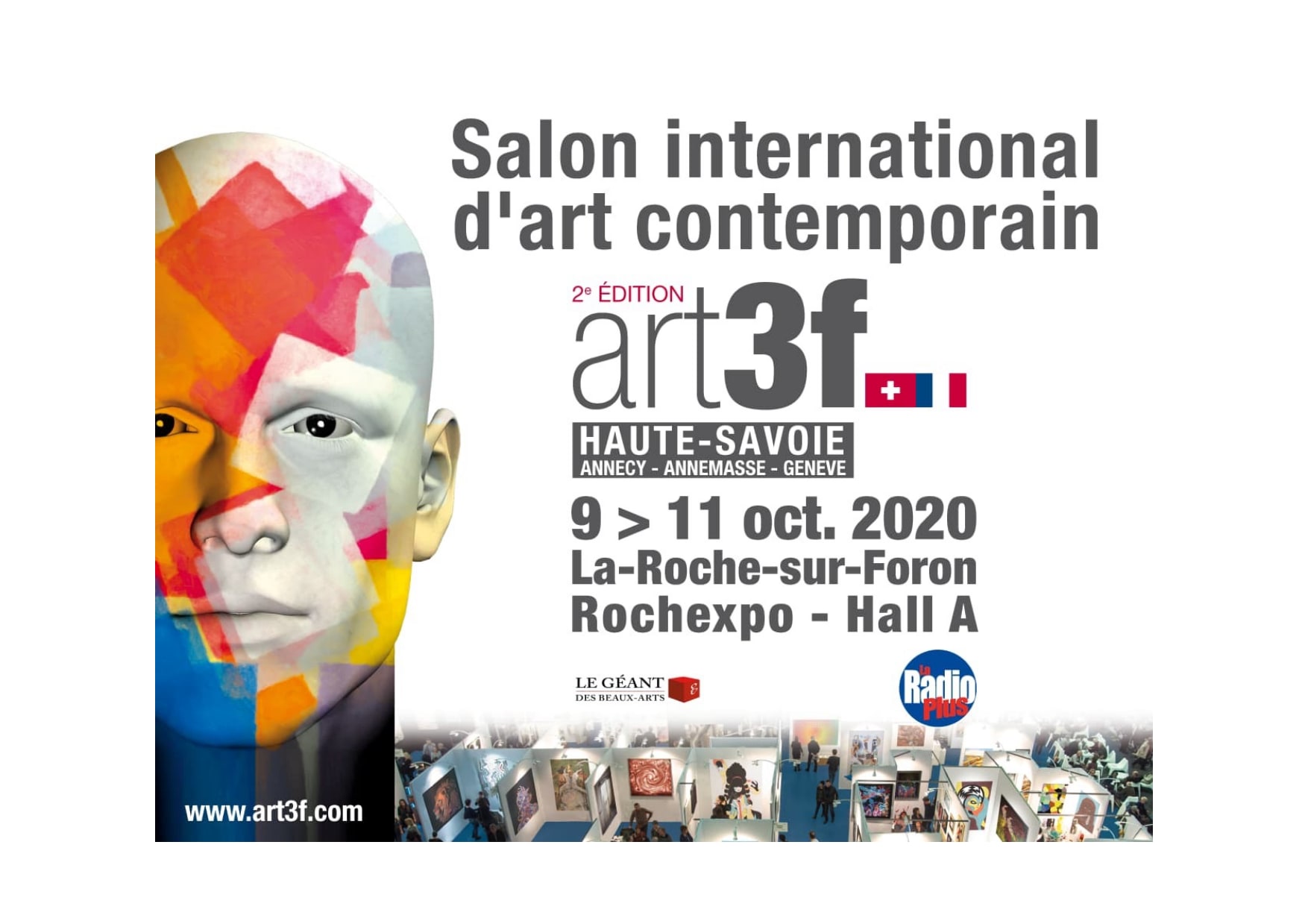 Salon art3f - du 9 au 11 octobre 2020