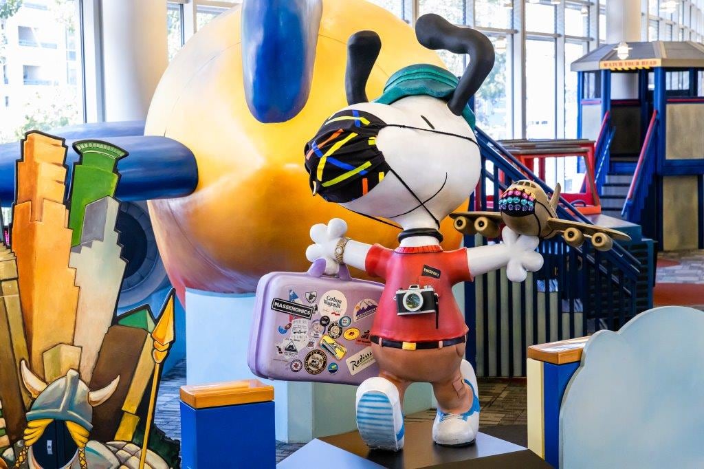 Snoopy The World Traveler from the collection of Arts@MSP
