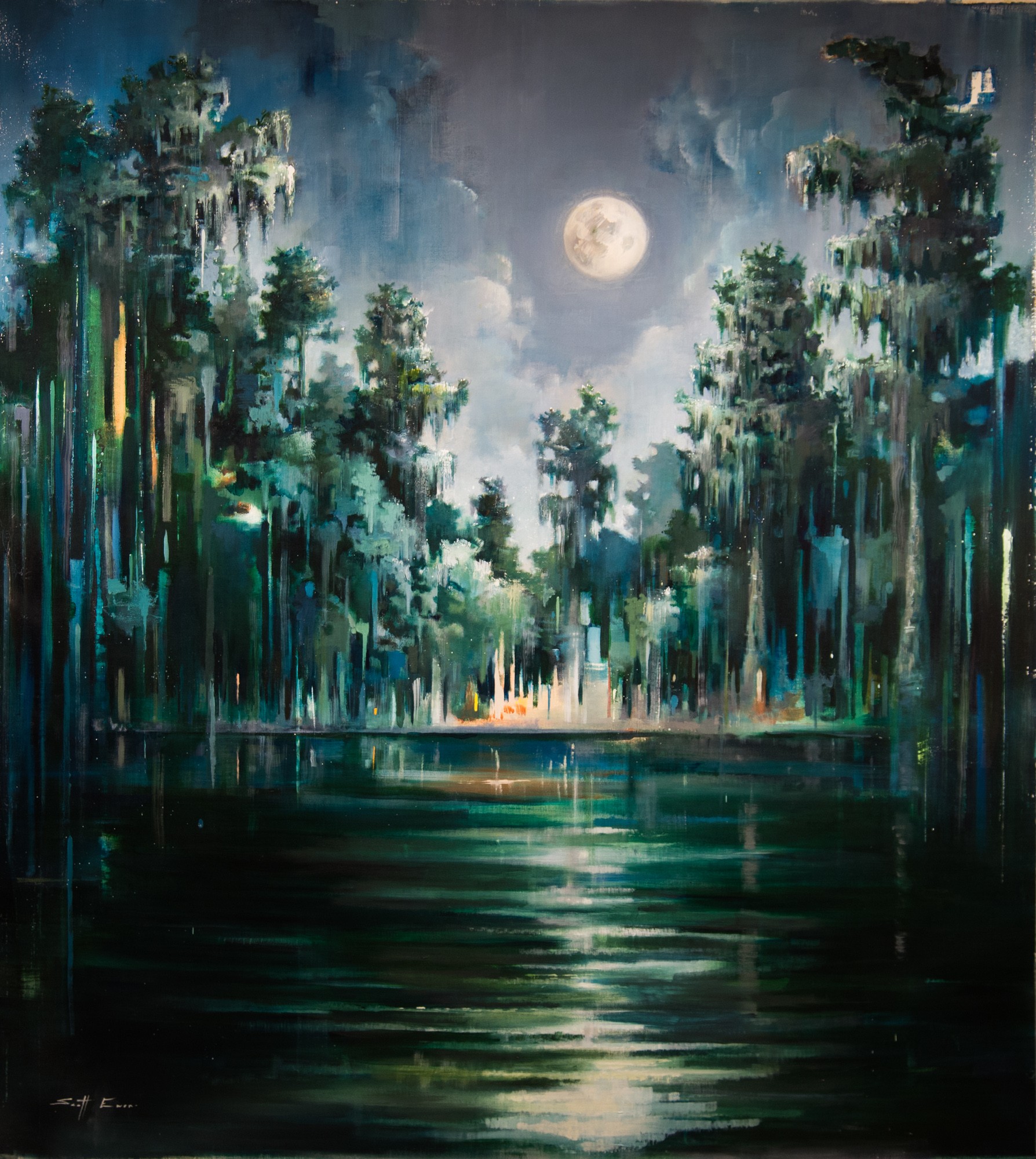 Bayou Moon by scott ewen