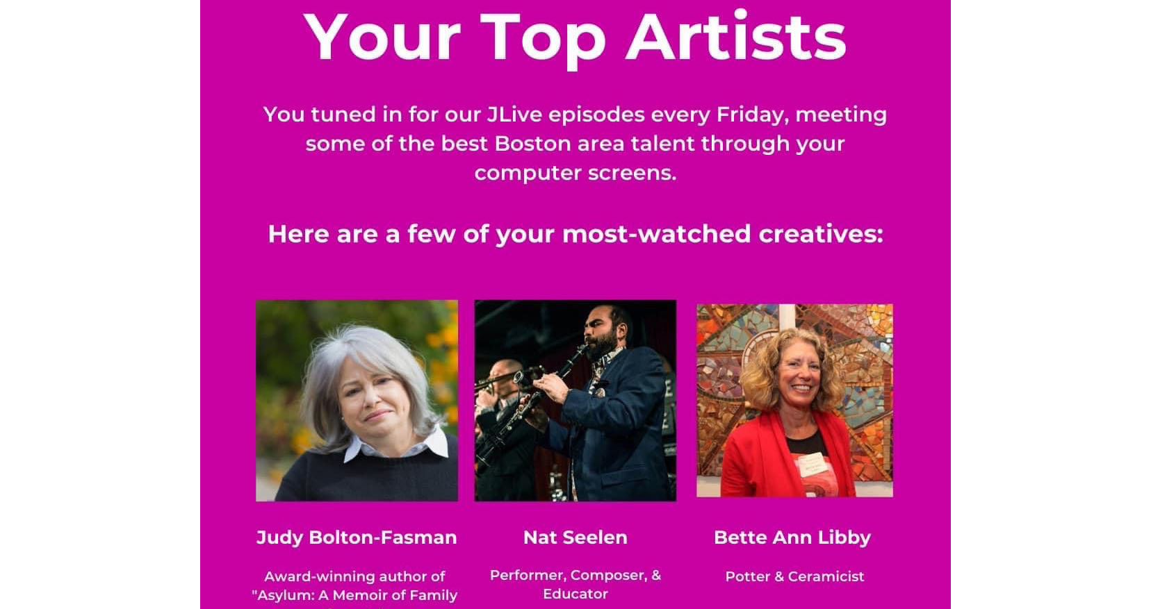 Bette Ann Libby JLive interview
