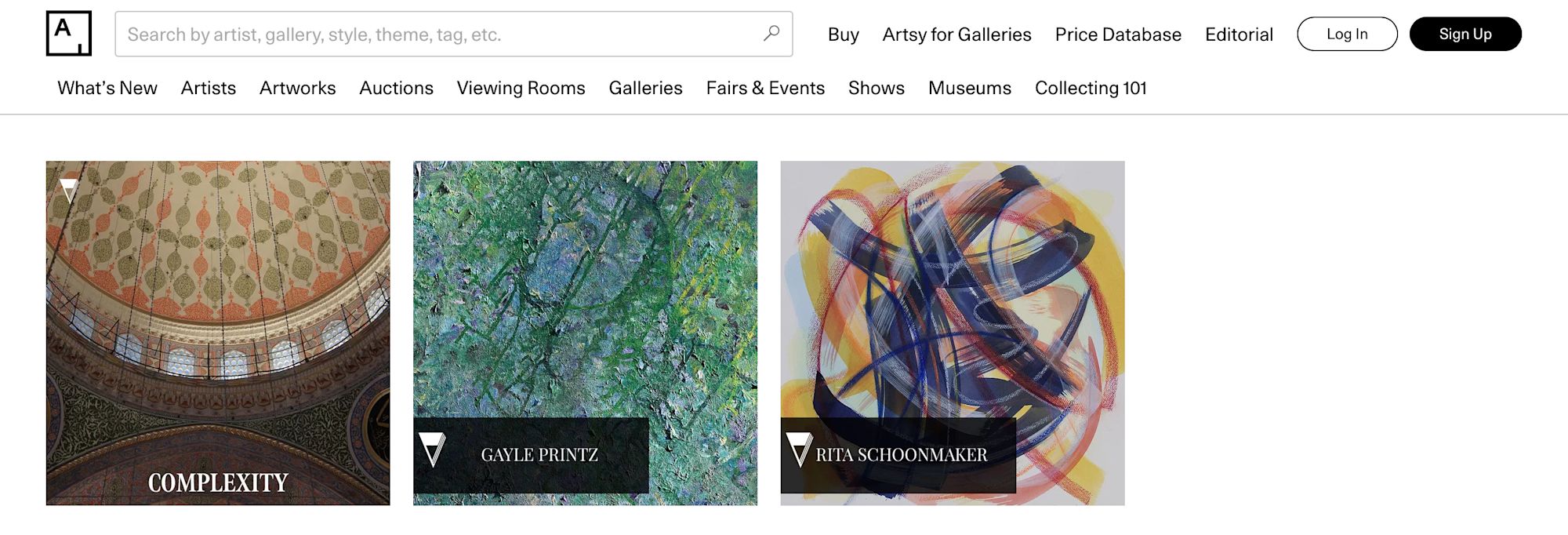 Artsy Show – Complexity