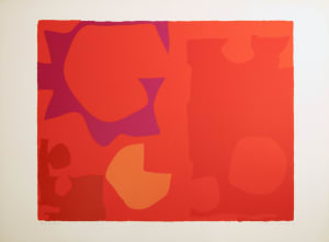 Six in Vermilion with Red in Red
