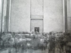 La Joconde, Salle des Etats, Musee du Louvre, Paris, 2008, From the City Stages Portfolio