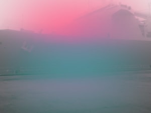 Dry Dock Ship with Fuchsia and Cobalt Green, 9:24am