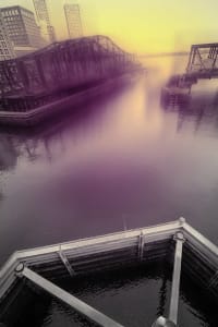 Bridge with Cobalt Violet and Cadmium Yellow, 9:44am