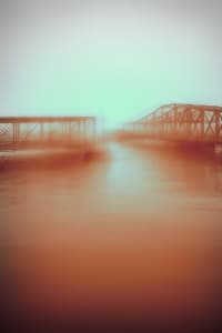 Bridge with Raw Sienna, 8:32am II