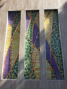 Canopy of Circles (Exterior)/Vertical Garden.