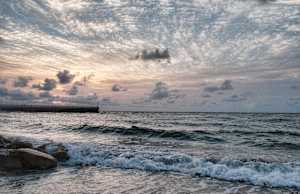 Sunrise at Boynton Inlet
