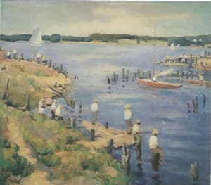 Chicago Fishing Scene
