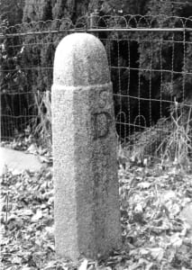 Salem - Danvers Boundary Marker