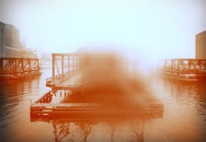 Bridge with Sepia and Lavender, 8:24am
