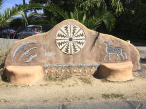 Untitled (Ohlone/Coyote Bench)