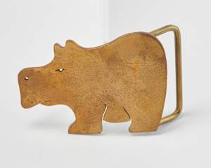 Rhino Belt Buckle
