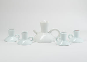 Tea Set with Four Cups