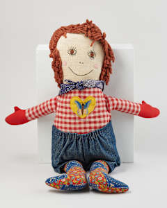 Raggedy Andy Style Doll