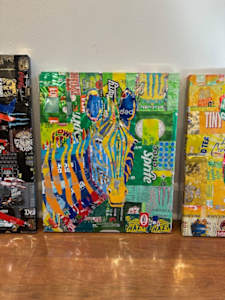 Zebra Recycled "ERNESTNESS"