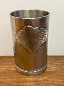 Lead-free Pewter Whiskey/Wine Cup Gingko