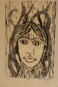 Untitled woodblock series