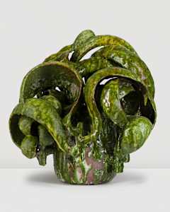 Clippings Vase, Dark Green