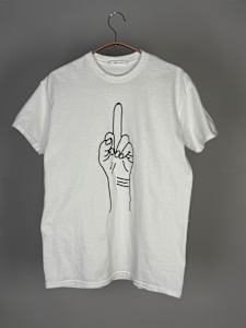 T Shirt  Behaving Badly Screen Print (3 Available)