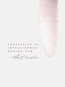 Creativity Is Intelligence Having Fun - STAD2024004