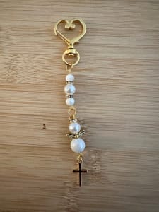 Pearl Angel Wing Cross Bag Jewelry Gold - STAJ20230065 - C16 #7