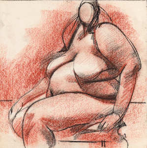 untitled life drawing 108