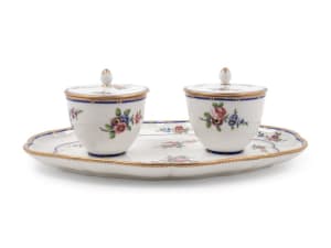 Sèvres Confiturier en Plateau, 1775