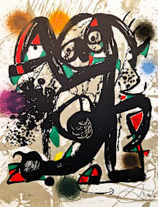 Joan Miró Lithographe III (M.1118)
