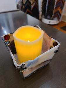 Purple Candle Votive