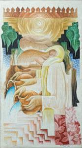 Pouring Water on Bodhi Tree