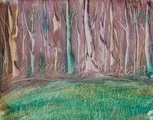 Serene Abstract Landscape