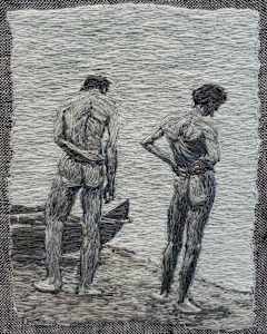 Thomas Eakins and John Laurie Wallace on a Beach