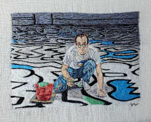 Keith Haring Painting Palladium Backdrop