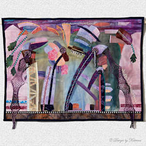 Harbor Scene Abstracted