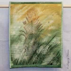 Oceanside Palm Trunk