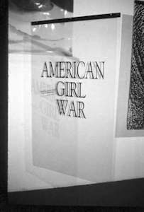 American Girl War, room installation