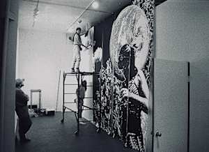 Installing Genetics Memetics, Pirate Contemporary Art, Denver, Colorado.