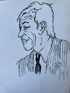 Man's Profile