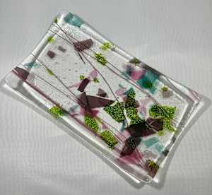 Confetti Glass Dish