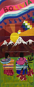 Bolivia - Doors to Mi Barrio