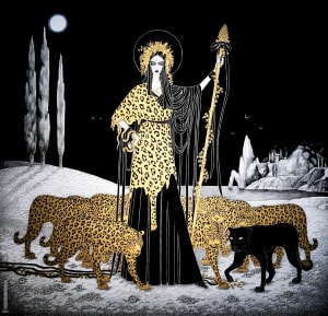 A PRIESTESS OF BACCHUS