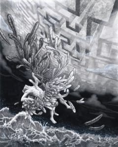 The fall