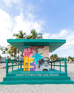 Lifeguard House Installation for Art Basel 25