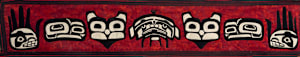 Tlingit tribe fabric